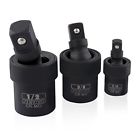02486a Neiko Black Universal Joint Socket Wrenches Hand Tools Workshop Equipment