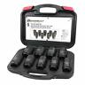 648991 028907272849 Powerbuilt Piece Deluxe Axle Nut Socket Set Kit