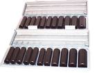 0435-0436 Aj Pc Dr Air Impact Deep Socket Set 794685482755