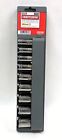 934568 099575345685 Craftsman Deep Socket Set Piece Metric System Easy