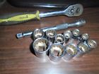 10030 Craftsman Evolv Drive Ratchet And Socket Lot