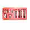 10078a Findingking 11 Pcs Neiko 12 Point Spline Bit Set 837013100782