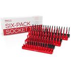 1054 Piece Set Socket Organizer Trays Red Sae Black 628055856603