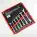 6899582 10943 Ate Tools 7 Pc Flex Head Ratcheting Combination Wrench Set Sae Standard Ratchet 689958109432