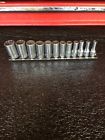 112tmmdsy Snap On 12 Piece Semi-deep Chrome