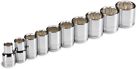 10-sockets 1204 Tekton Drive Socket Set Metric Mm 0020209012048