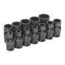 1212u Grey Pneumatic New Drive Universal Socket Set Pcs 0838780001289