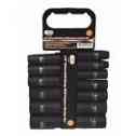 12130 7 Impact Rack 13pc 41-1 Iit Holder 1 2 16 Set Deep Sae Sockets