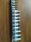 14piece Famex Of Germany Hex Socket Set W Rail