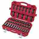 16548 Craftsman 48 Pc Piece Laser Impact Deep Socket Accessory Set 1 2 Inch Metric 099575165481