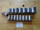 1680 16pcs Penens A249 Usa Vintage 1 2 Dr Socket Set 7 16 1-1 4 W Rails Univ