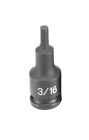 1906f Grey Pneumatic Drive Hex Driver Socket