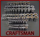 2 Socket 8 1 Set 4 Large 3 Fast 104pc Mega Dr Sae Shipping Craftsman Lot