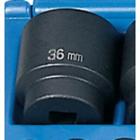 2036m Grey Pneumatic Drive Standard Metric Impact Socket 729440466459