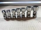 206fua Flank Drive Sae Universal Socket Set New Old Stock