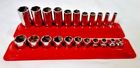 222sffs Snap On Dr Sae Shallow Deep Combo Socket Set