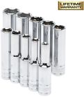 26225 Socket Set Drive Point Deep Metric Polished Mirror 691171826225