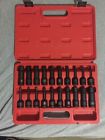 2637 Sunex Sae Metric Hex Driver Impact Sockets Set 613364079799