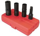 2724 Sunex 1 2in Drive Deep Thin Wall Flip Socket Set 4pc Wrenches 069060279634