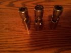 3 8 10mm Sockets Drive17mm Snap- Lot Piece Tools Swivel Metric 12mm