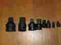 30223 Neiko 8 Pc Impact Socket Adapter Tool Set With Black Oxide Finish Brand New