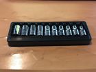 310twmya Snap On Shallow Chrome Socket Set