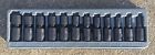 312iplm Snap On Tools 12pc 1 2dr 6pt Metric Impact Universal Swivel Wobble Flex Sockets