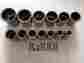 313swya Snap-on Tools 1 2 Drv 13 Pc Shallow Sae 12 Point Chrome Socket Set W Id