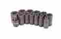 3327 Sunex 13pc 3 8 Sae 6pt Point Semi Deep Impact Sockets Set Tools Drive Inch