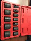 3358 Sunex Metric Point Shallow Impact Sockets Set Tools 613364233580