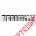7149942 34560 Craftsman 10 Pc Std Easy To Read Sockets 12 Pt 1 4 Dr Made In Usa 714994345602