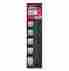 34572 Craftsman 5 Pieces Standard 1 2 Inch Drive Easy-to-read Socket Accessory Set