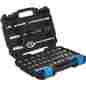00009326313122 346713 Channellock Products Standard Metric 1 4 In And 3 8 Drive Combination Socket Set