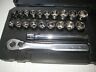 34720 Craftsman Vintage Sae Metric Carrying Case Ratchet Wrench Set