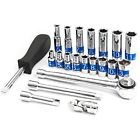 35312 Stark Dr Hi Viz Socket Set Metric Shallow 700867219538