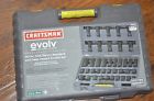 16943 36pc Craftsman Metric Socket Evolv Standard Sae Deep Impact Set