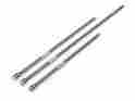 3piece 15625 Tekton Individual Sockets 3 8quot Drive Long Extension Bar Set 020209156254