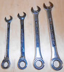 42638 42647 Craftsman Vtg Usa Sae Ratcheting Combination Wrench Of