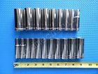 43318 43301 43311 43312 43313 43314 43316 43317 Craftsman New 19pc Sae Metric 12pt Deep Socket Set 3 8 Drive