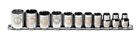 44-340 Armstrong Tools Drive Point Metric Socket Set Usa 781412443400