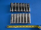 44441 47521 47522 47523 47524 47525 47527 47528 Craftsman New 14pc Sae Metric 12pt Deep Socket Set 1 2 Drive