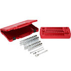 48-22-9004 Milwaukee Drive Ratchet Socket Set Sae Metric New 045242508778