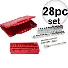 48-22-9504 Milwaukee Drive Ratchet Socket Set Metric New 045242504633