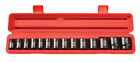 14-sockets 4817 Tekton Drive Shallow Impact Socket Set Metric Mm 720189710124