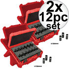 49-66-4301 Milwaukee 2x 12pc Shockwave 045242267422