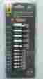 5-lobe 16145 Titan 11pc Tamper Resistant Bit Socket Set