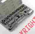 50066 Ate Tools 25 Pcs Combination Socket Set Automotive Diy Home Speed Wrench Ratchets 689958500673