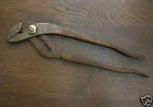 517-10 Joint Pliers Vintage 9 5x Adjustable Groove "long Utica