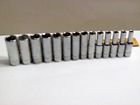 6 Silver Drive 8 Eagle Metric Matco " 14 3 -19mm Pc Deep Point Tools Sockets 6mm