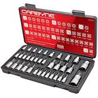 601707384402 Piece Square Drive Torx Bit Socket Set Steel
